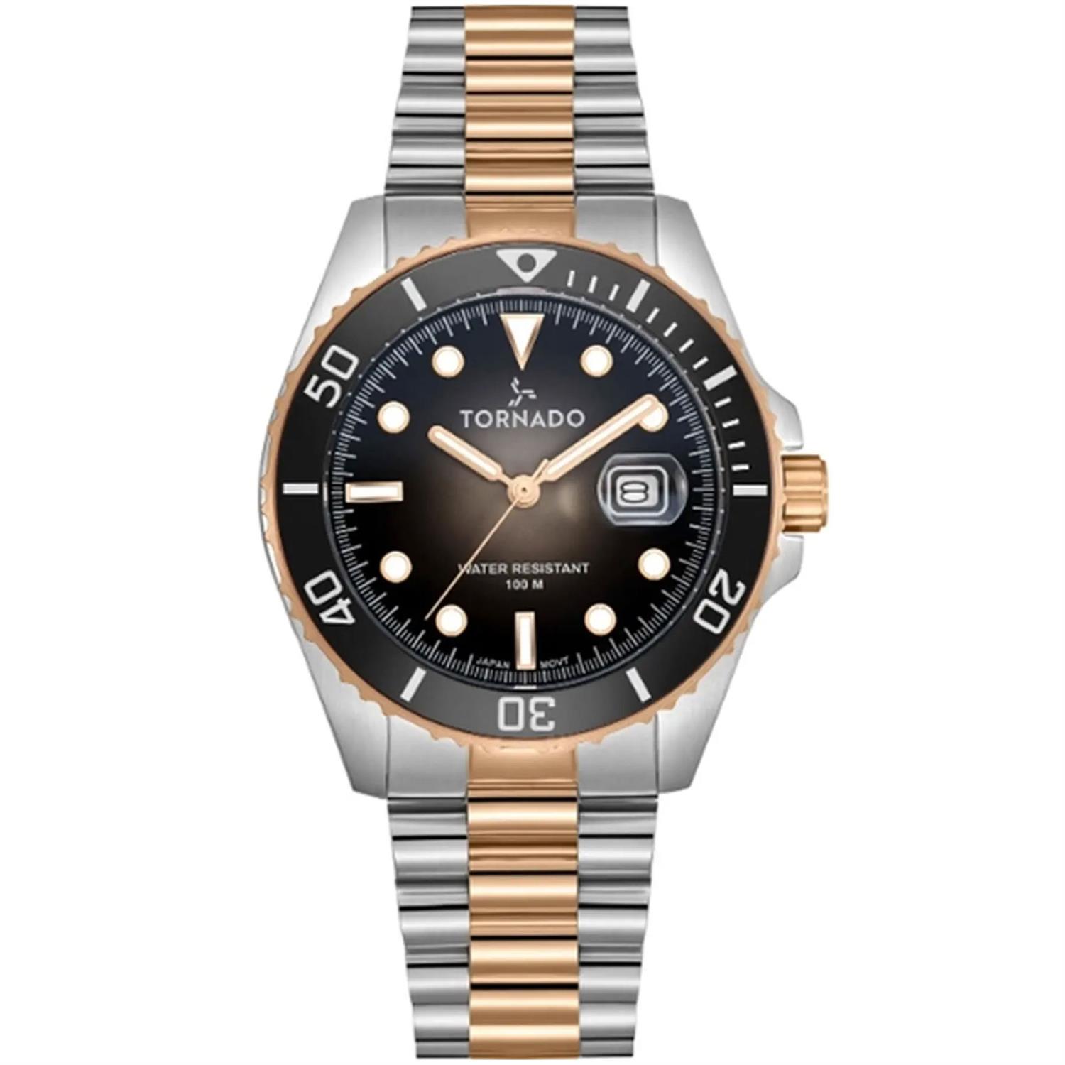 ساعت مچی تورنادو مدل T22001-KBKB