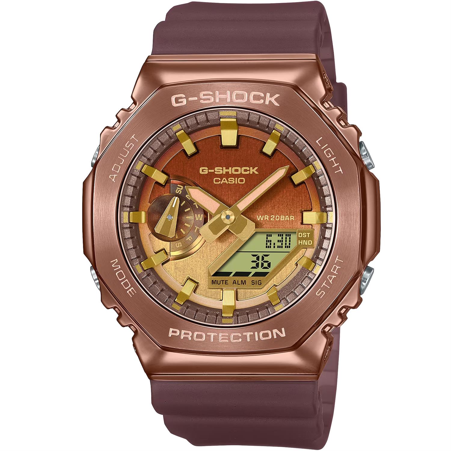 ساعت مچی کاسیو مدل GM-2100CL-5ADR