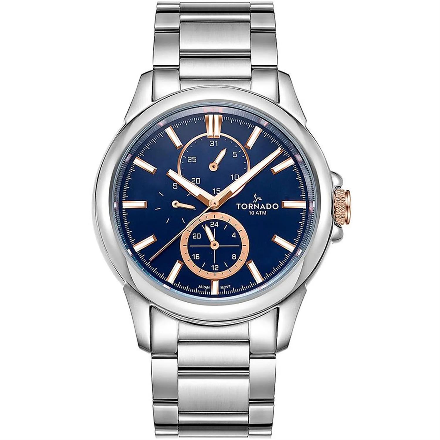 ساعت مچی تورنادو مدل T6107-SBSL