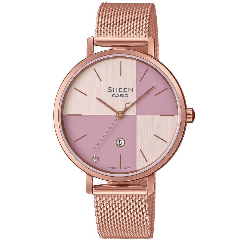 ساعت مچی کاسیو مدل SHE-4547PGM-4AUDF