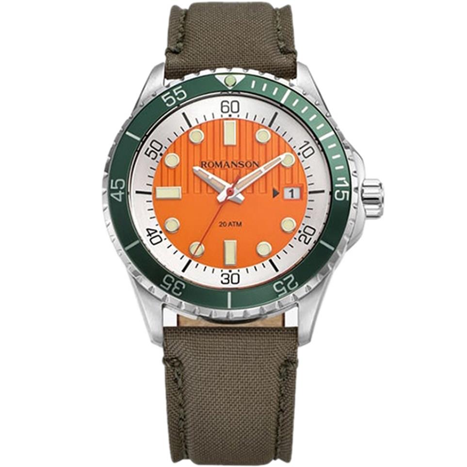 ساعت مچی رومانسون مدل AL4BS001MMKWAH2W-ORANGE
