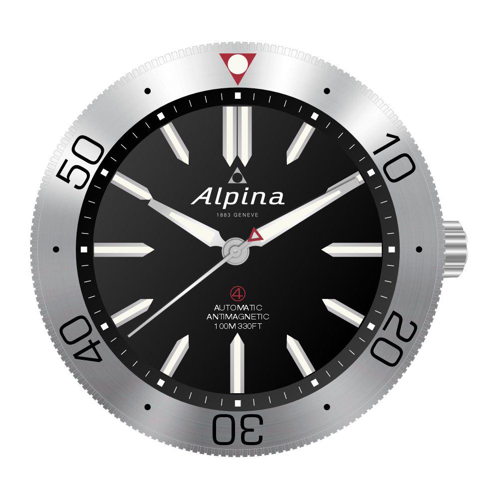 ساعت دیواری آلپینا کد AL-MG-CLOCK ALPINER