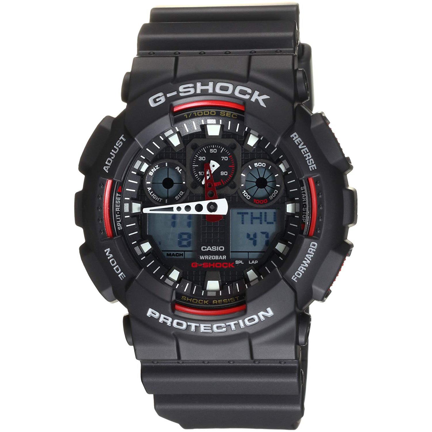 ساعت مچی مردانه G-Shock کاسیو با کد GA-100-1A4DR