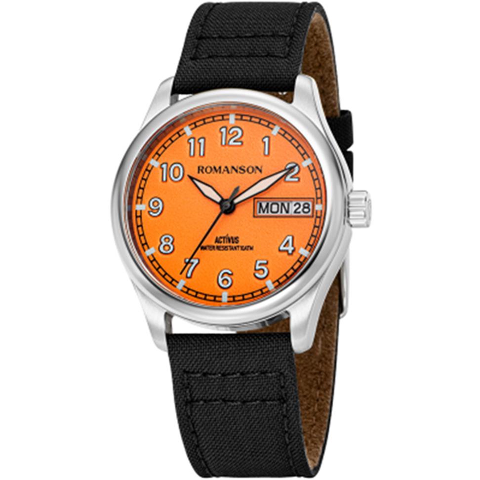 ساعت مچی رومانسون مدل AL3BF015FMBWAH2W-ORANGE