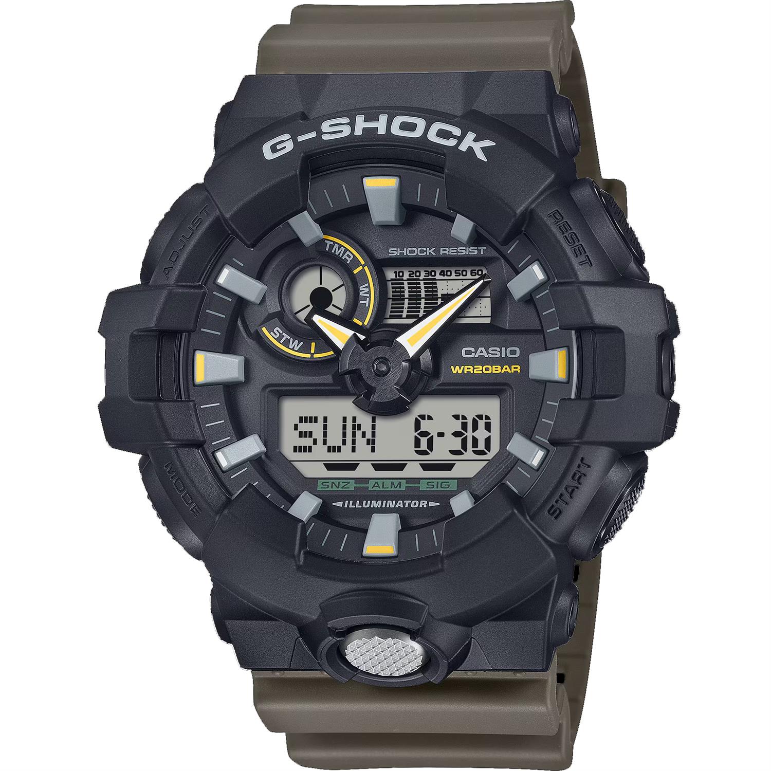 ساعت مچی کاسیو مدل GA-710TU-1A3DR
