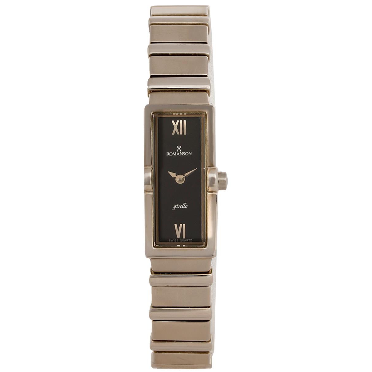 ساعت مچی زنانه رومانسون کد RM2136LL1WA32W
