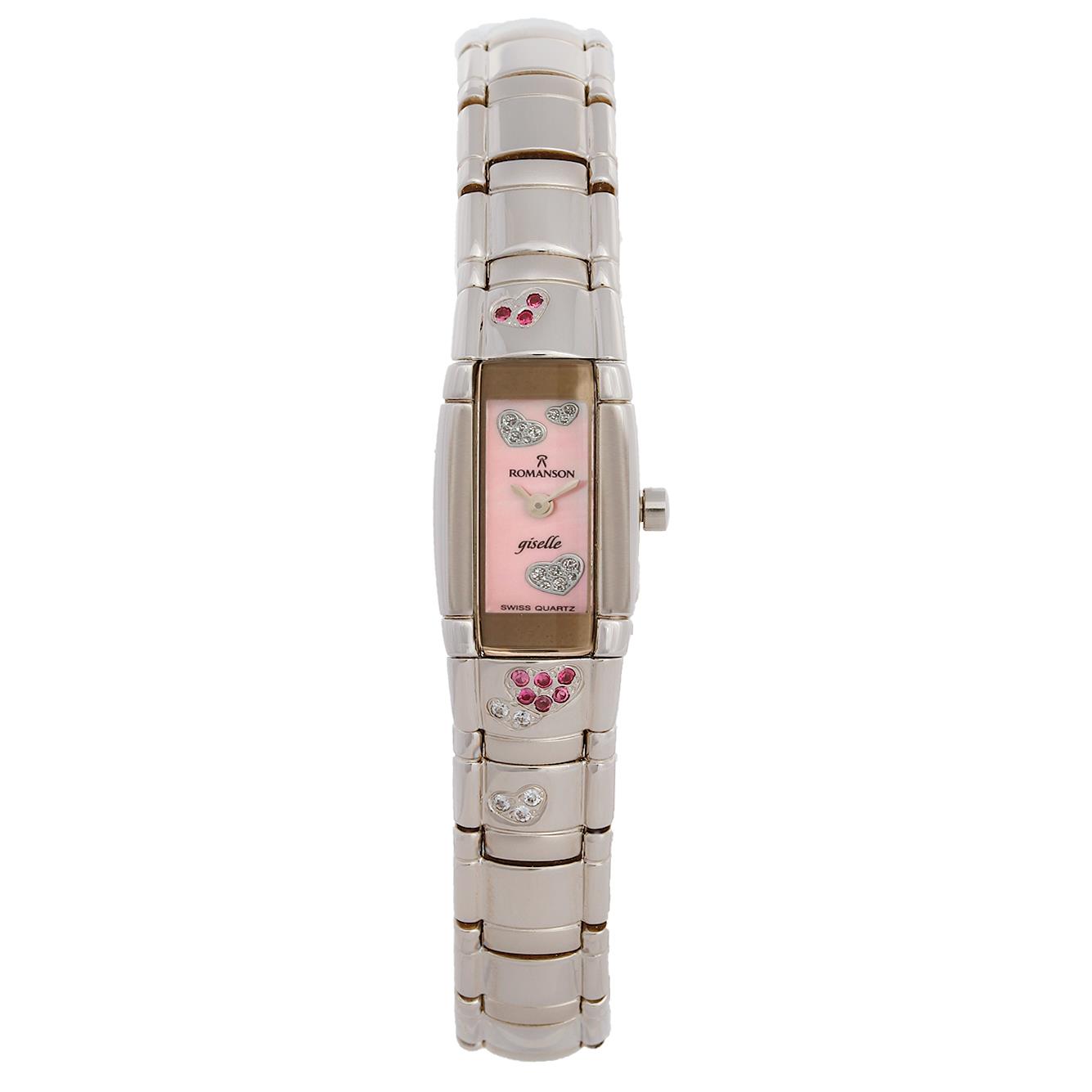 ساعت مچی زنانه رومانسون کد RM4132QL1JMENR