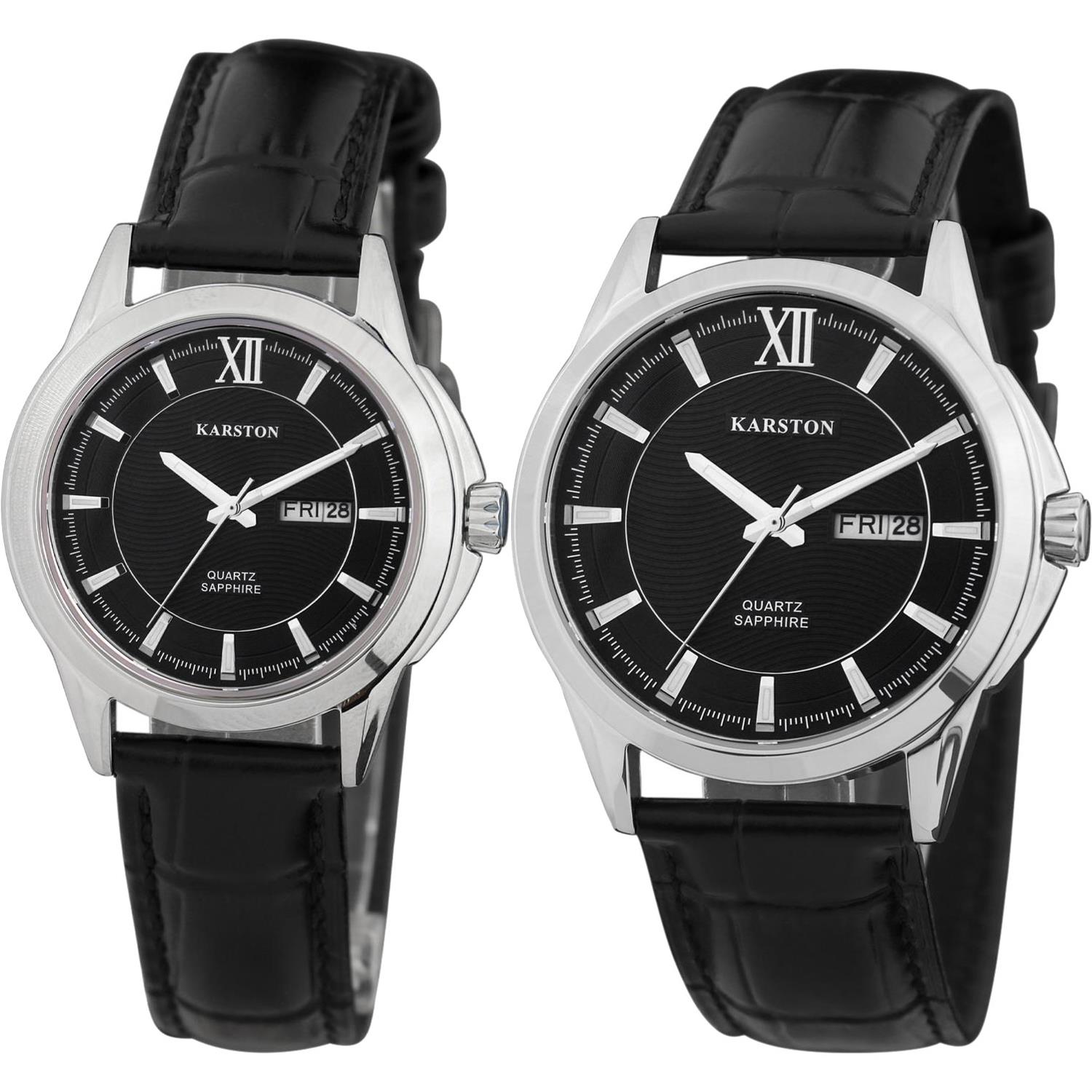 ساعت مچی ست کارستون مدل K-9039LSA-K-9039GSA