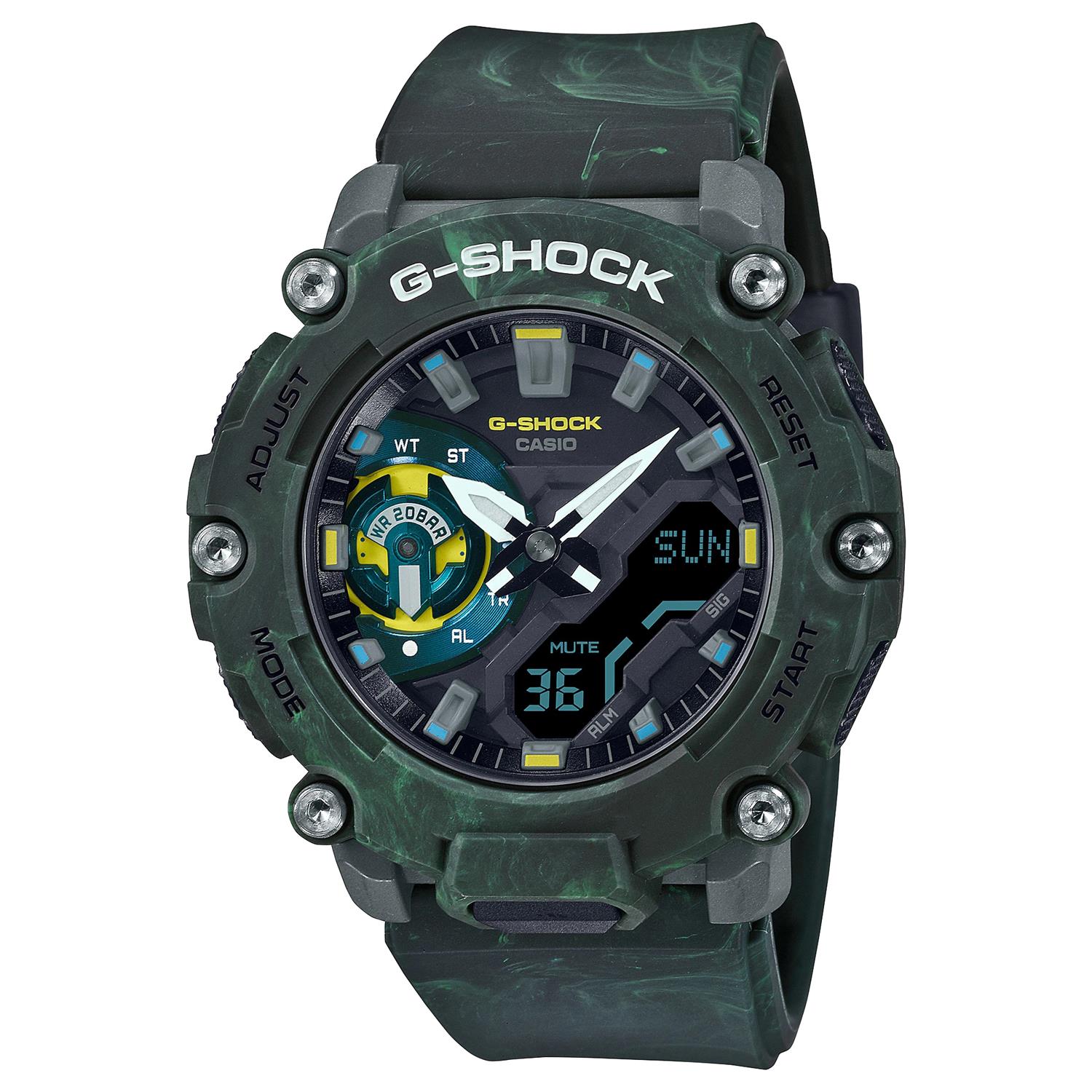 ساعت مچی کاسیو مدل GA-2200MFR-3ADR