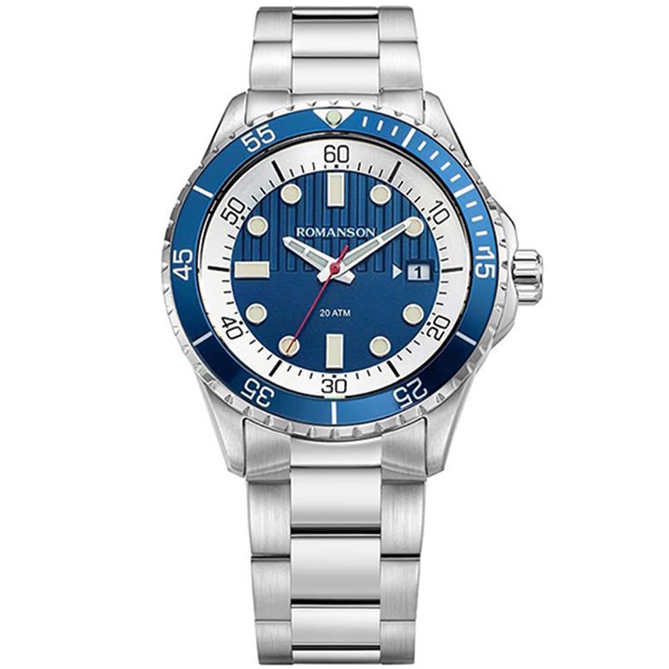 ساعت مچی رومانسون مدل AM4BS001MMWWAN2W-NAVY
