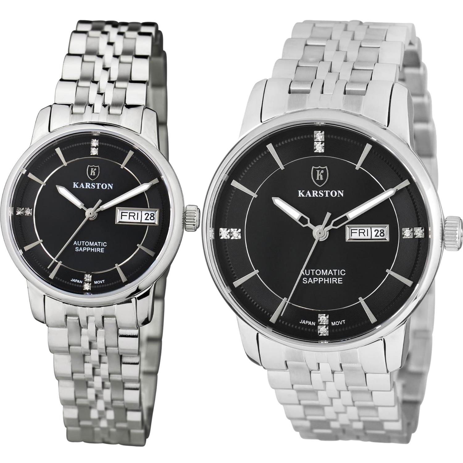 ساعت مچی ست کارستون مدل K-9066GBA-K-9066LBA