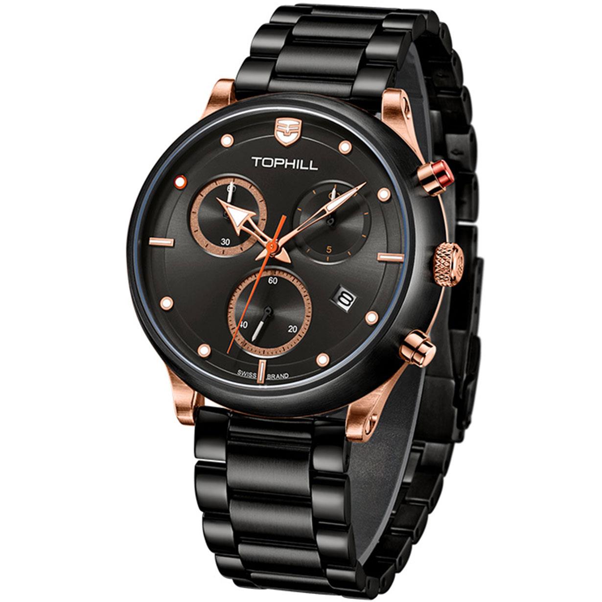 ساعت مچی تاپ هیل مدل TV006G.S0152