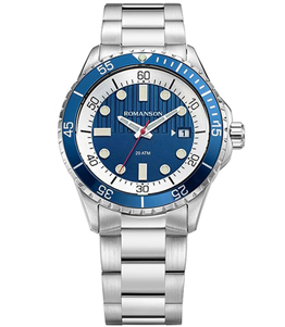 ساعت مچی رومانسون مدل AM4BS001MMWWAN2W-NAVY