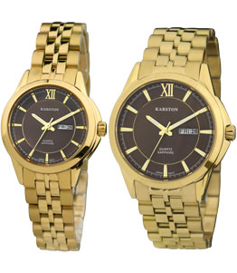 ساعت مچی ست کارستون مدل K-9039GBW-K-9039LBW