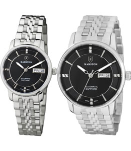 ساعت مچی ست کارستون مدل K-9066GBA-K-9066LBA