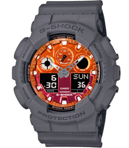 ساعت مچی کاسیو مدل GA-100FL-8ADR