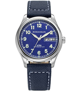 ساعت مچی رومانسون مدل AL5BS015MMUWA42W-BL