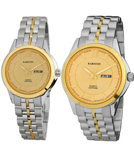 ساعت مچی ست کارستون مدل K-9039LBN-K-9039GBN