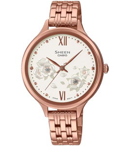 ساعت مچی کاسیو مدل SHE-4551PG-7AUDF