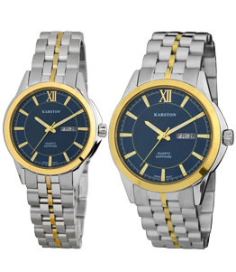 ساعت مچی ست کارستون مدل K-9039GBM-K-9039LBM